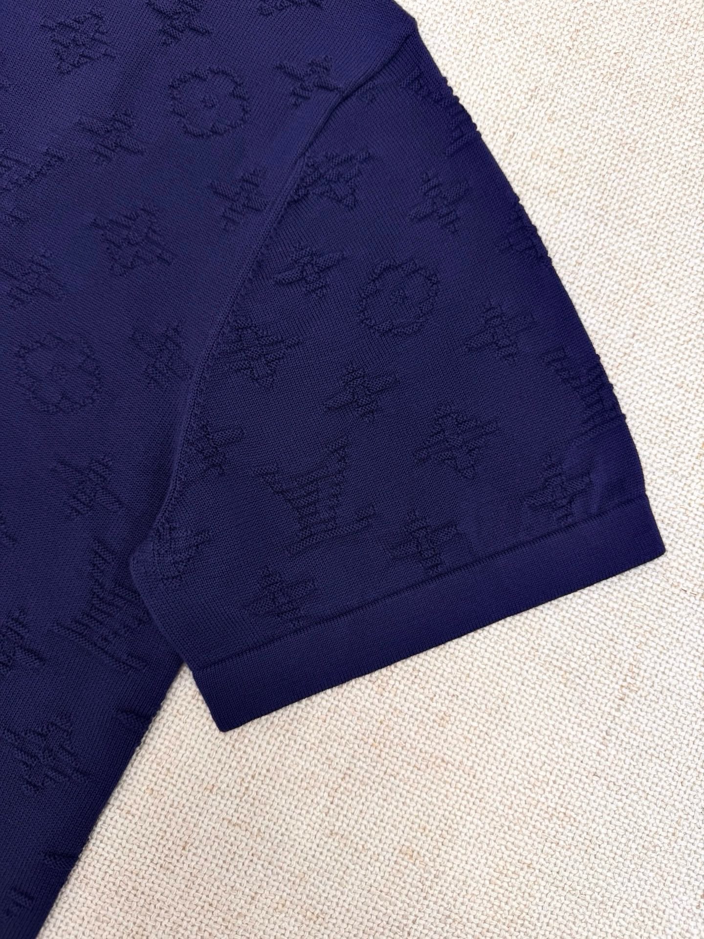 Falection LV Monogram Jacquard T-Shirt