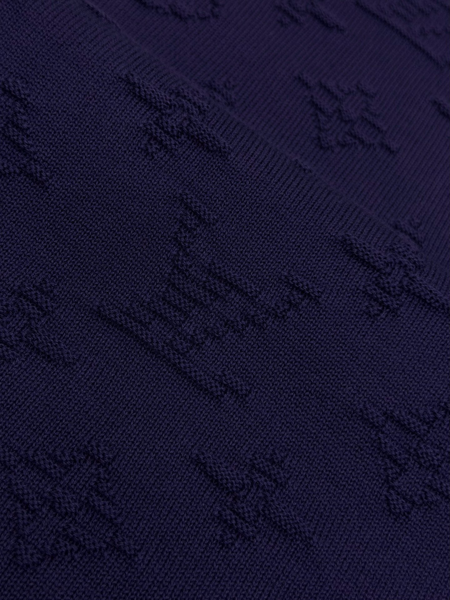 Falection LV Monogram Jacquard T-Shirt