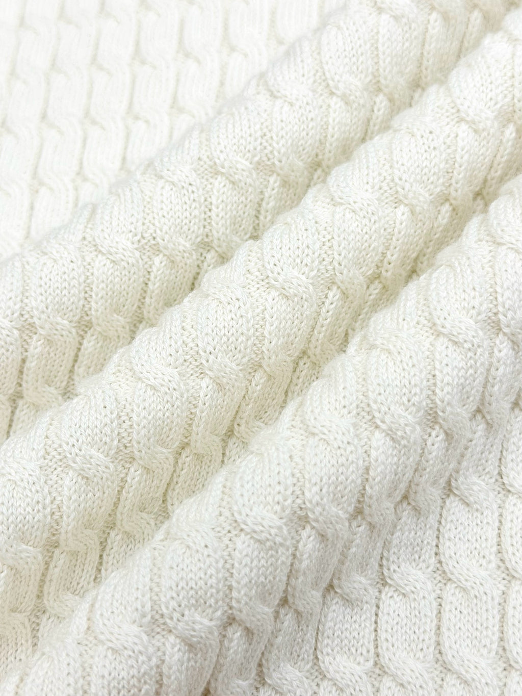 Falection Monogram Drawstring Knit Top