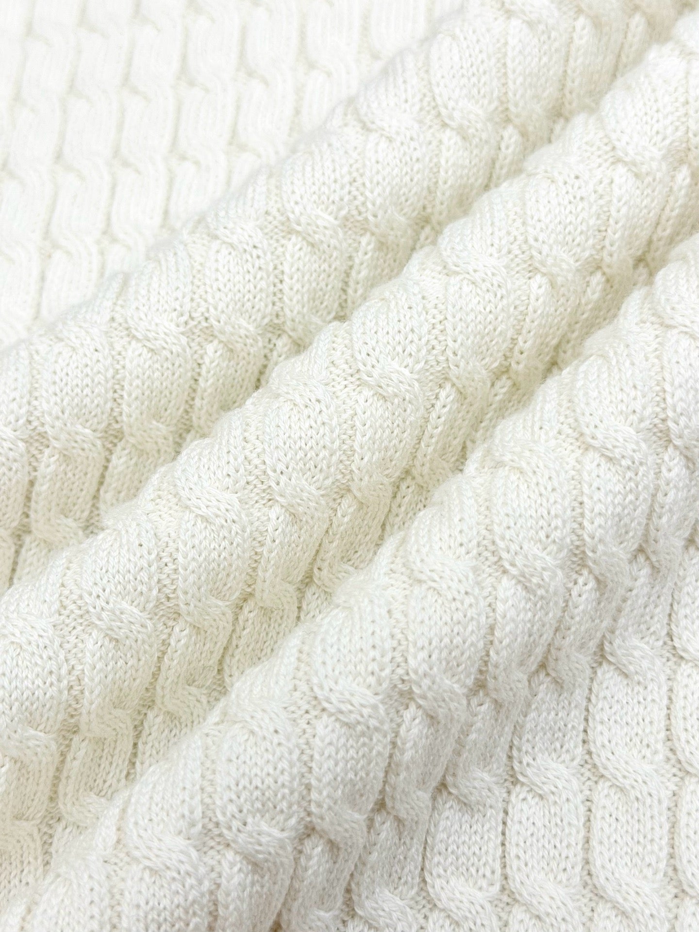Falection Monogram Drawstring Knit Top